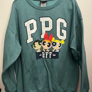 Powerpuff girls oversized sweatshirt
